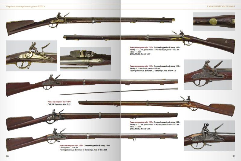 Строевое огнестрельное оружие русской армии и флота. Кремневые системы. 1700–1853 — изображение 9