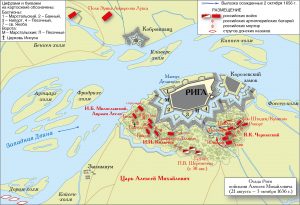 Государев поход на Ригу в 1656 г.